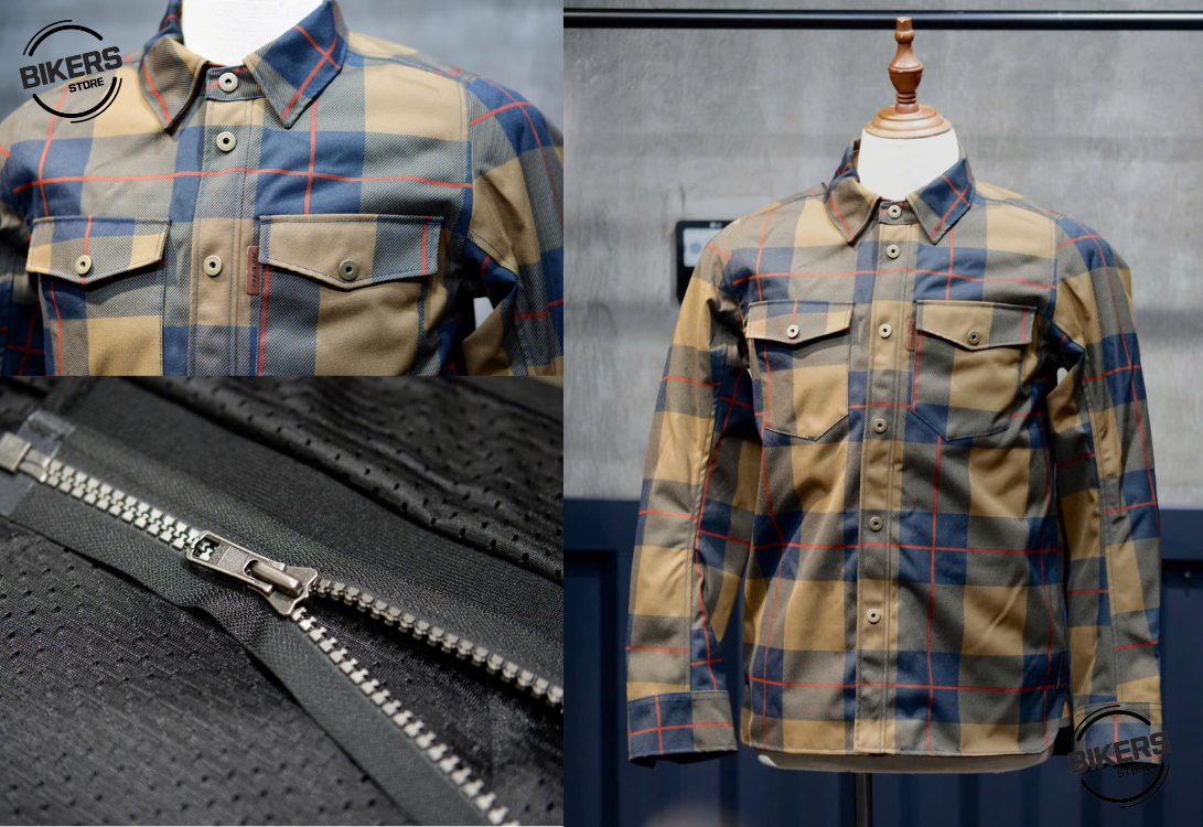 Áo khoác REVIT Bison Over Shirt H2O CHỐNG NƯỚC hydratex AN TOÀN TIỆN LỢI THOẢI MÁI